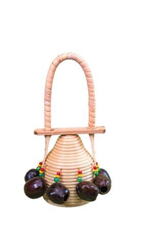 Nuss Caxixi Rattan